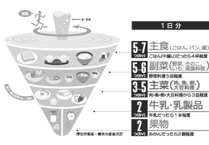 食事バランスガイド